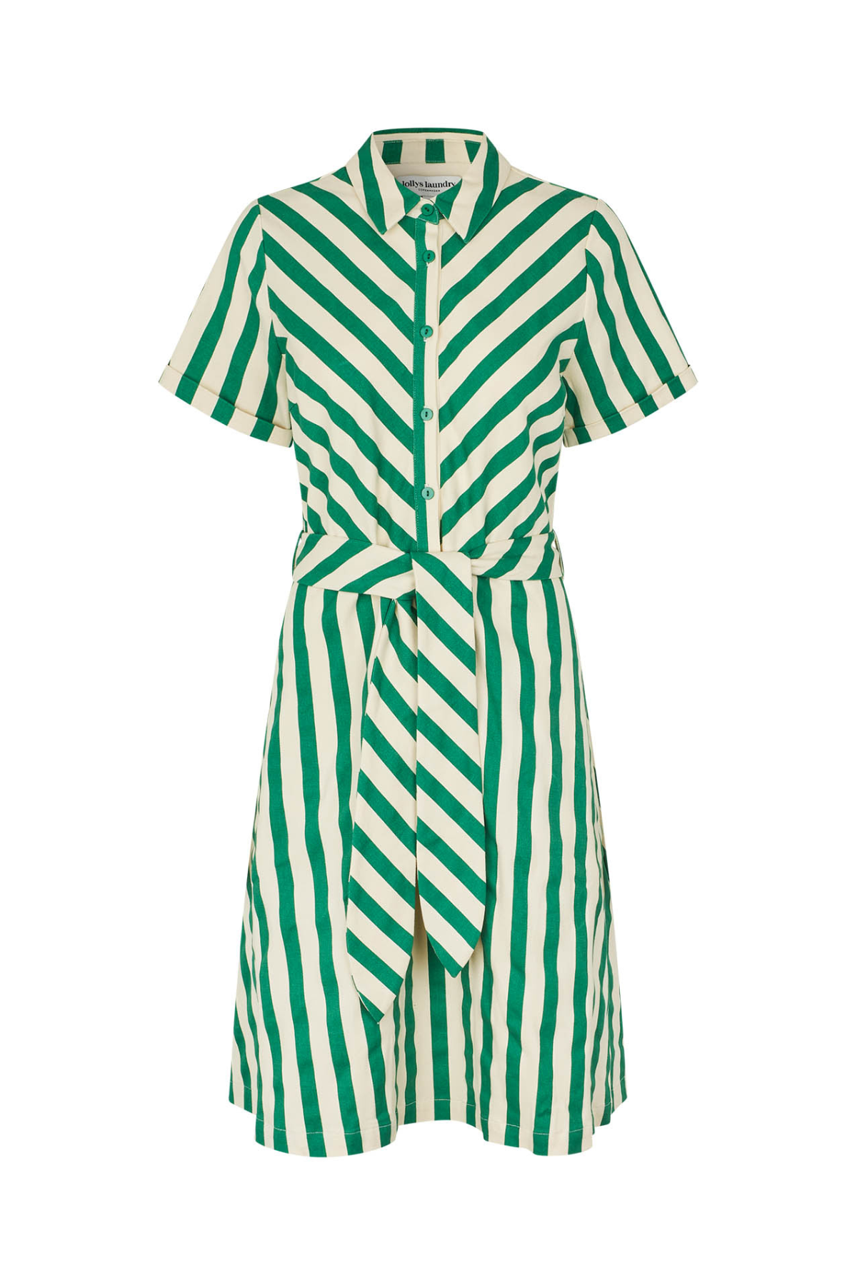 TULLE MIDI DRESS GREEN