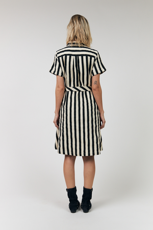 TULLE MIDI DRESS BLACK