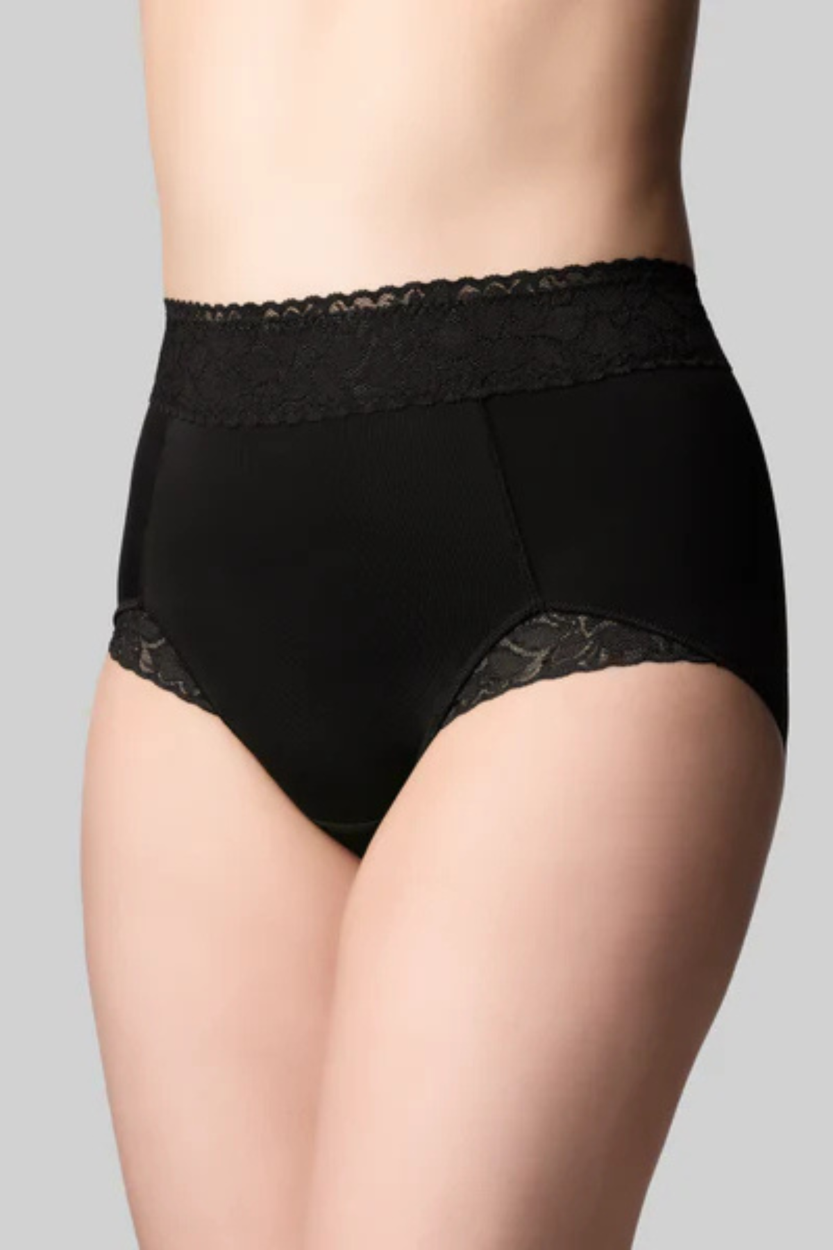 TUMMY SMOOTH FULL BRIEF BLACK