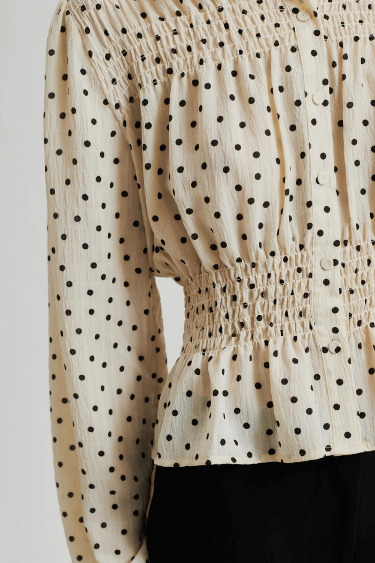 TUVA SPOT PRINT SHIRT SUMMER SAND