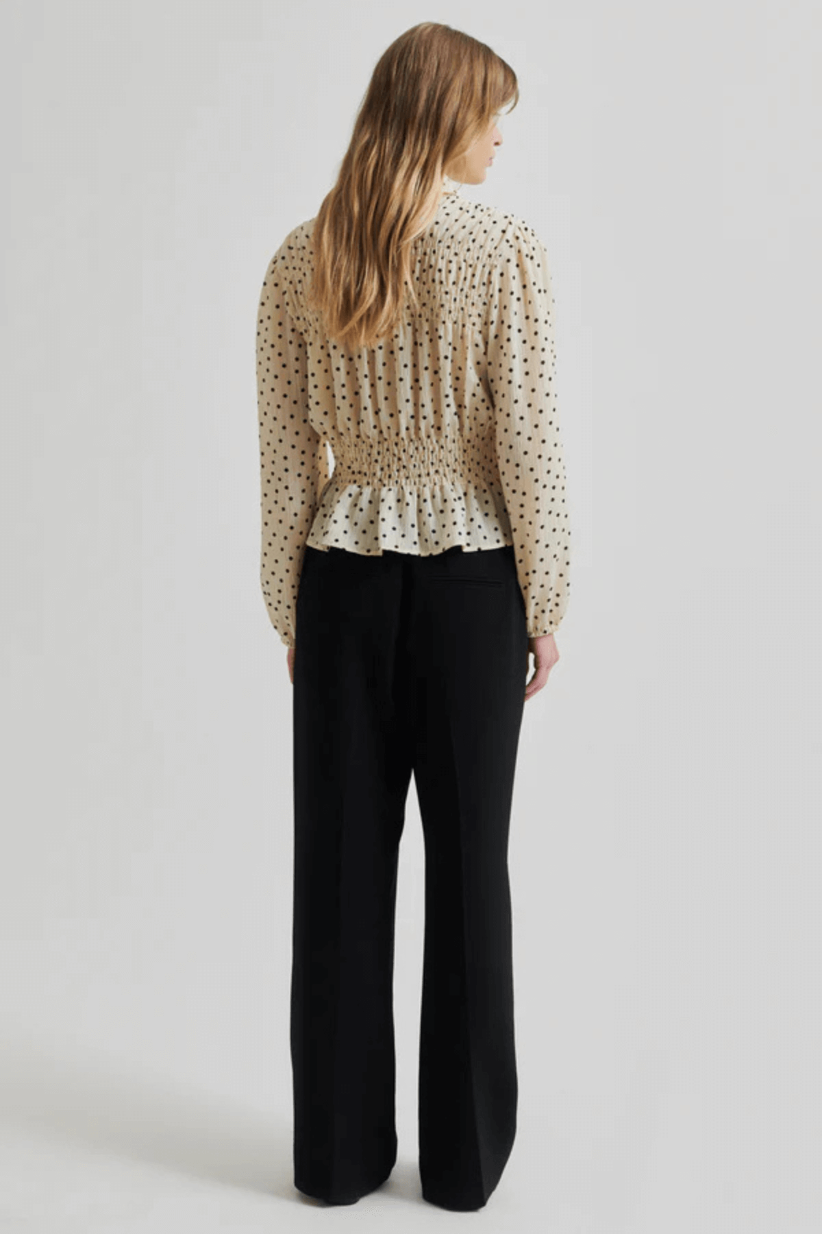 TUVA SPOT PRINT SHIRT SUMMER SAND