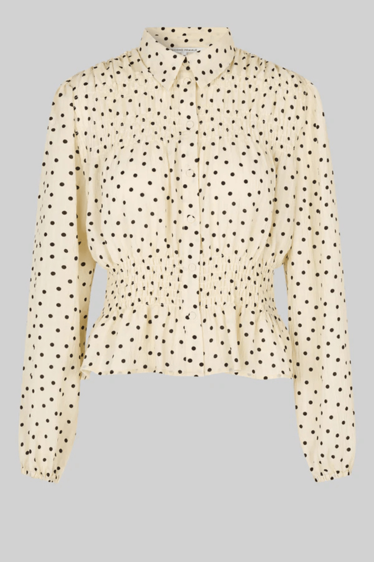 TUVA SPOT PRINT SHIRT SUMMER SAND