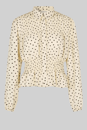 TUVA SPOT PRINT SHIRT SUMMER SAND