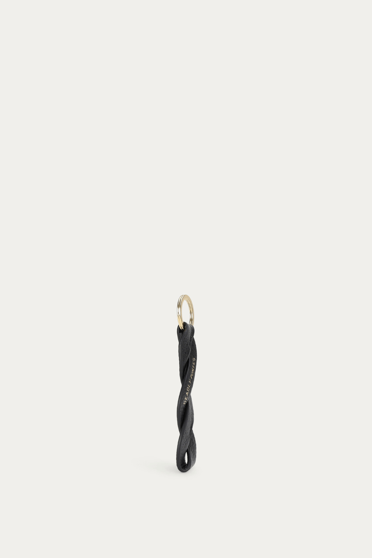 TWISTER KEY CHARM BLACK