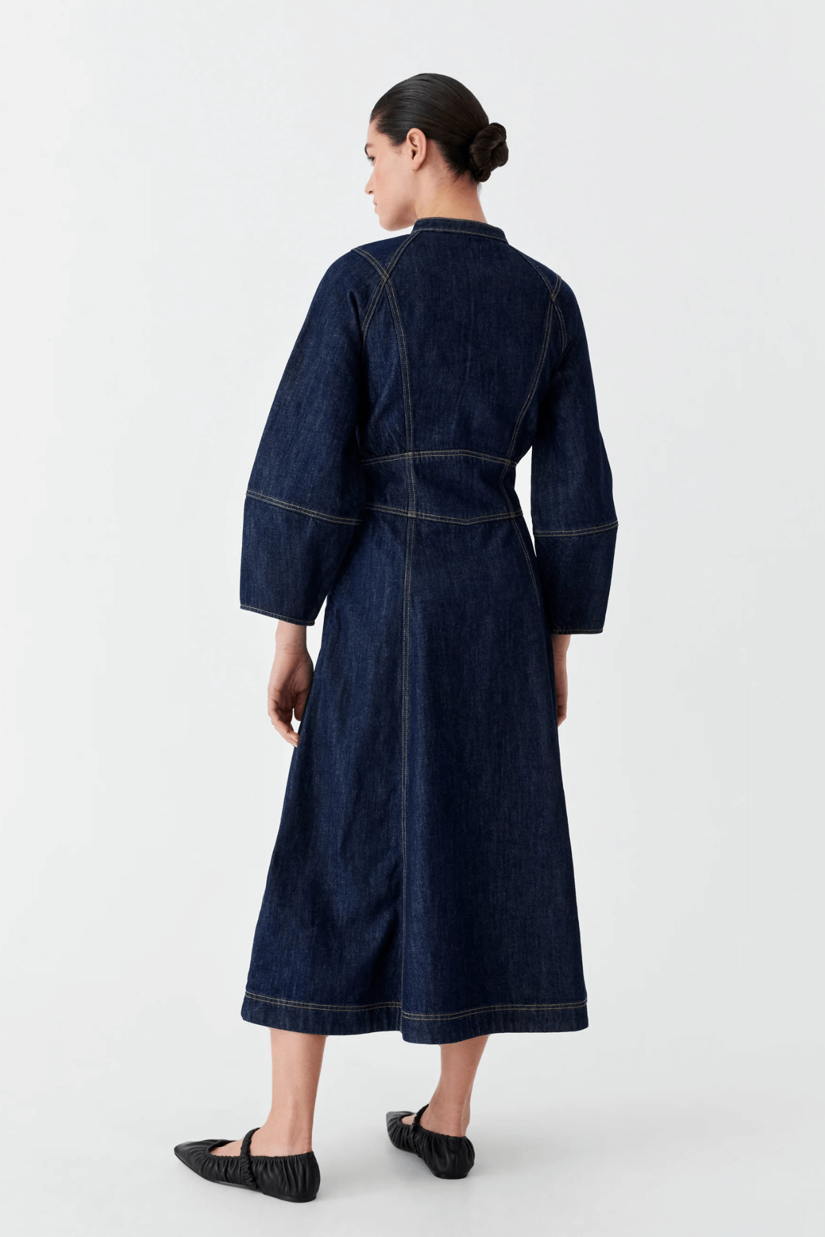 TYLER DENIM DRESS INDIGO