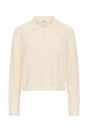 UNICE LONG SLEEVE CARDIGAN EGRET