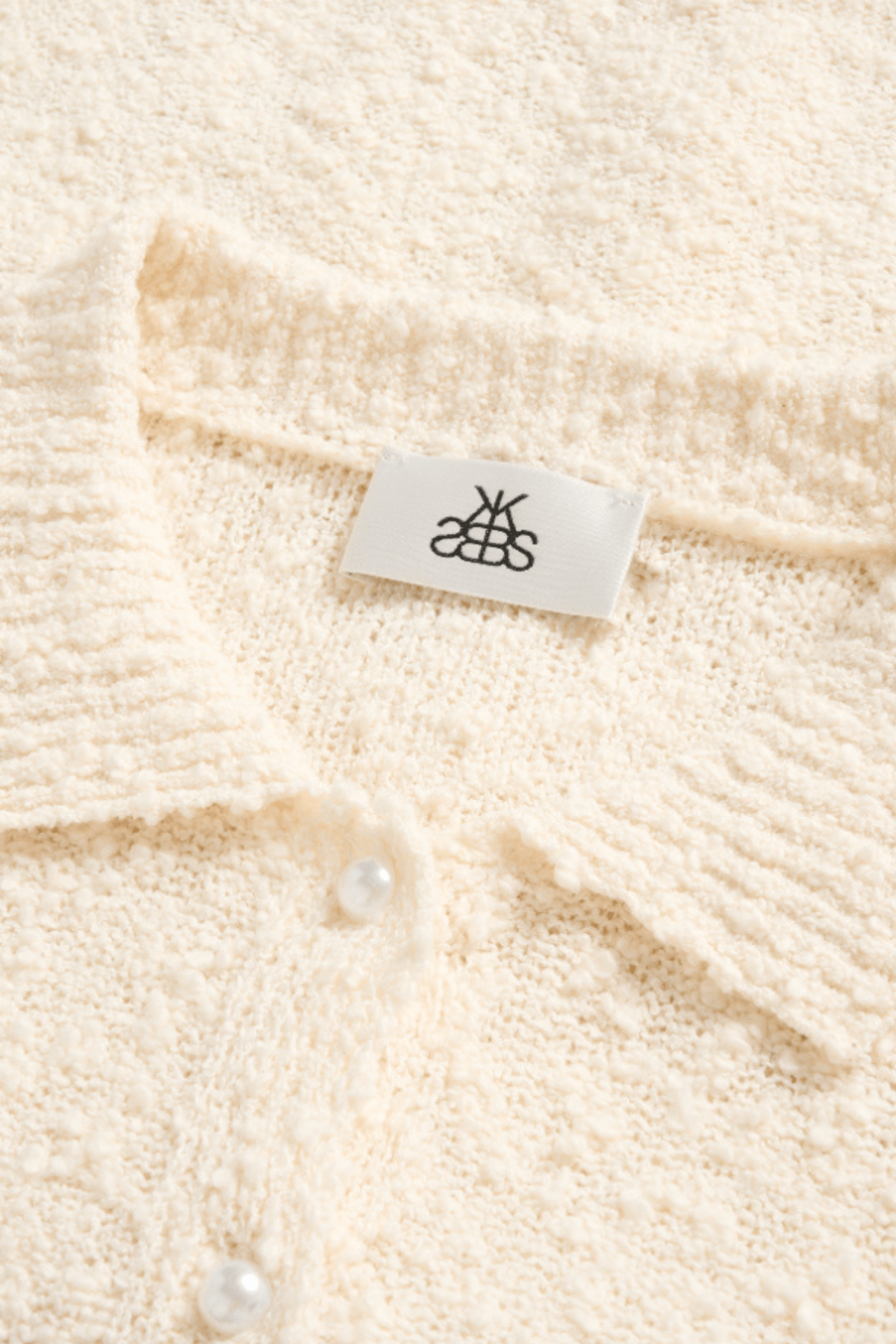 UNICE LONG SLEEVE CARDIGAN EGRET