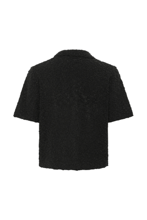 UNICE SHORT SLEEVE CARDIGAN METEORITE