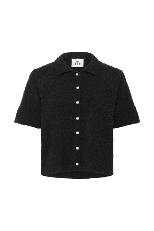 UNICE SHORT SLEEVE CARDIGAN METEORITE