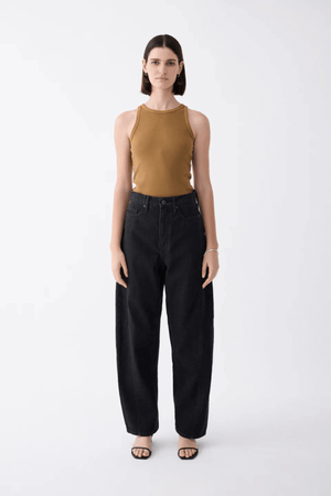 UTAH MID SLOUCHY JEAN BLACK