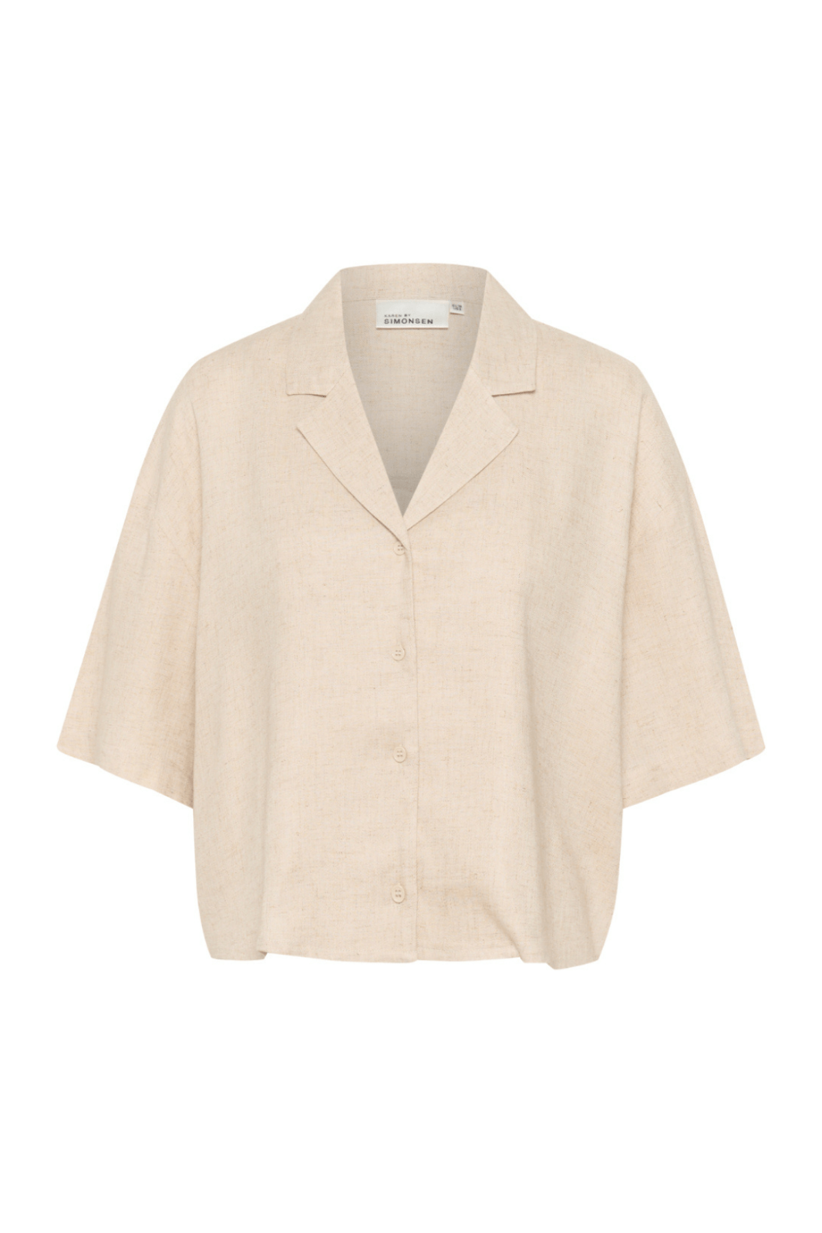 VALA SHIRT NATURAL MELANGE