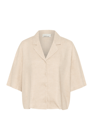 VALA SHIRT NATURAL MELANGE