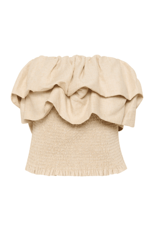VALA TOP NATURAL MELANGE