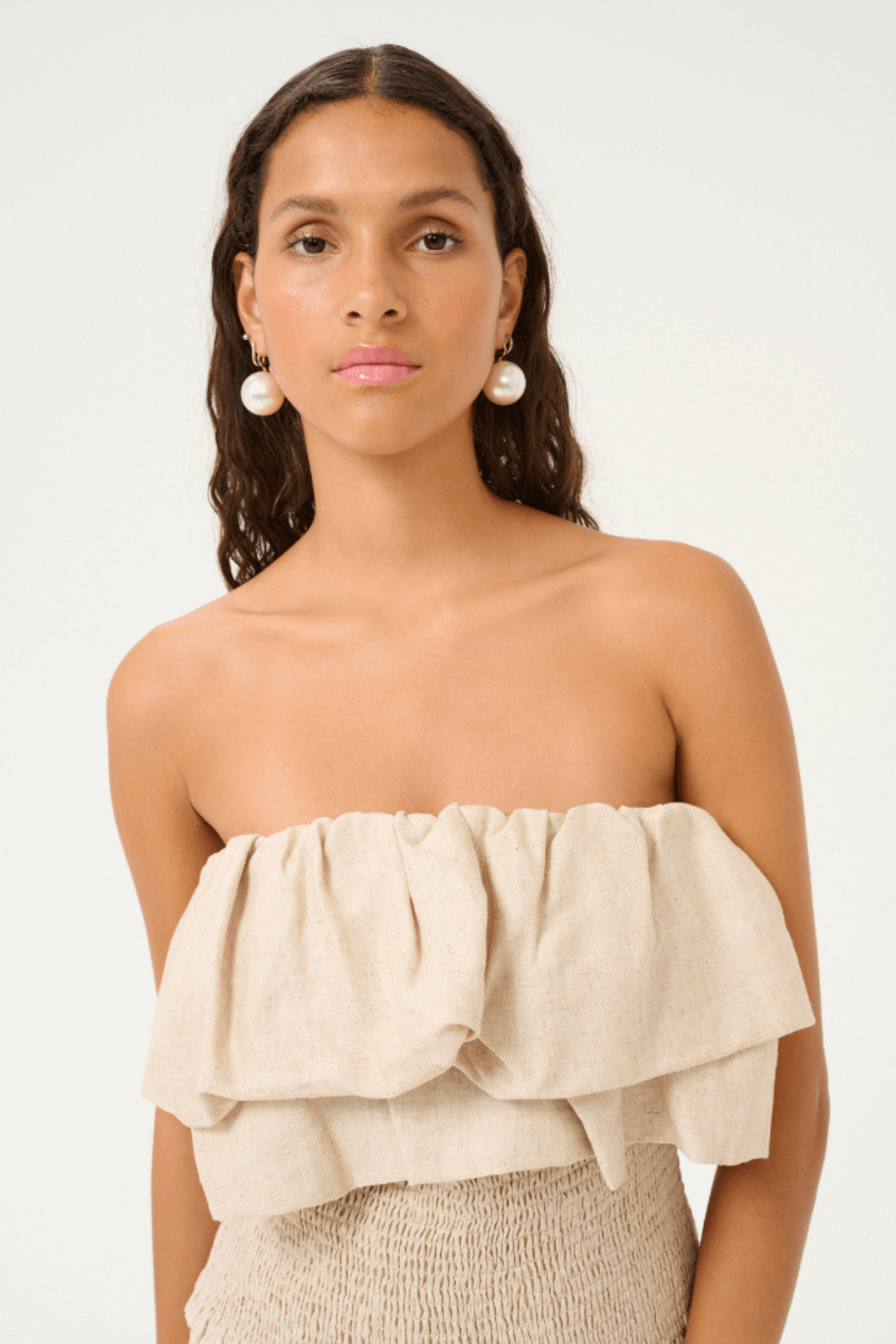 VALA TOP NATURAL MELANGE