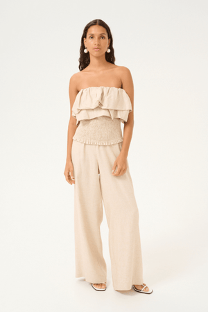 VALA PANTS NATURAL MELANGE