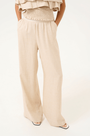 VALA PANTS NATURAL MELANGE