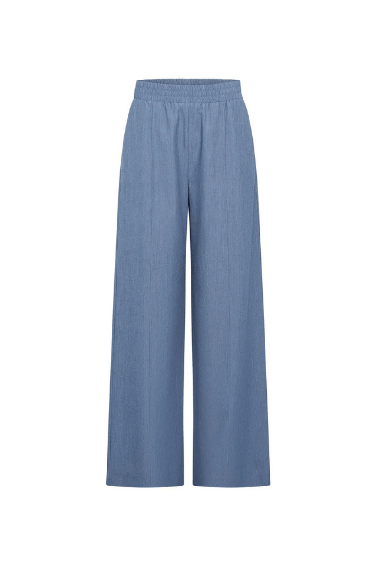 VANIA WIDE LEG PANT BLUE MARLE