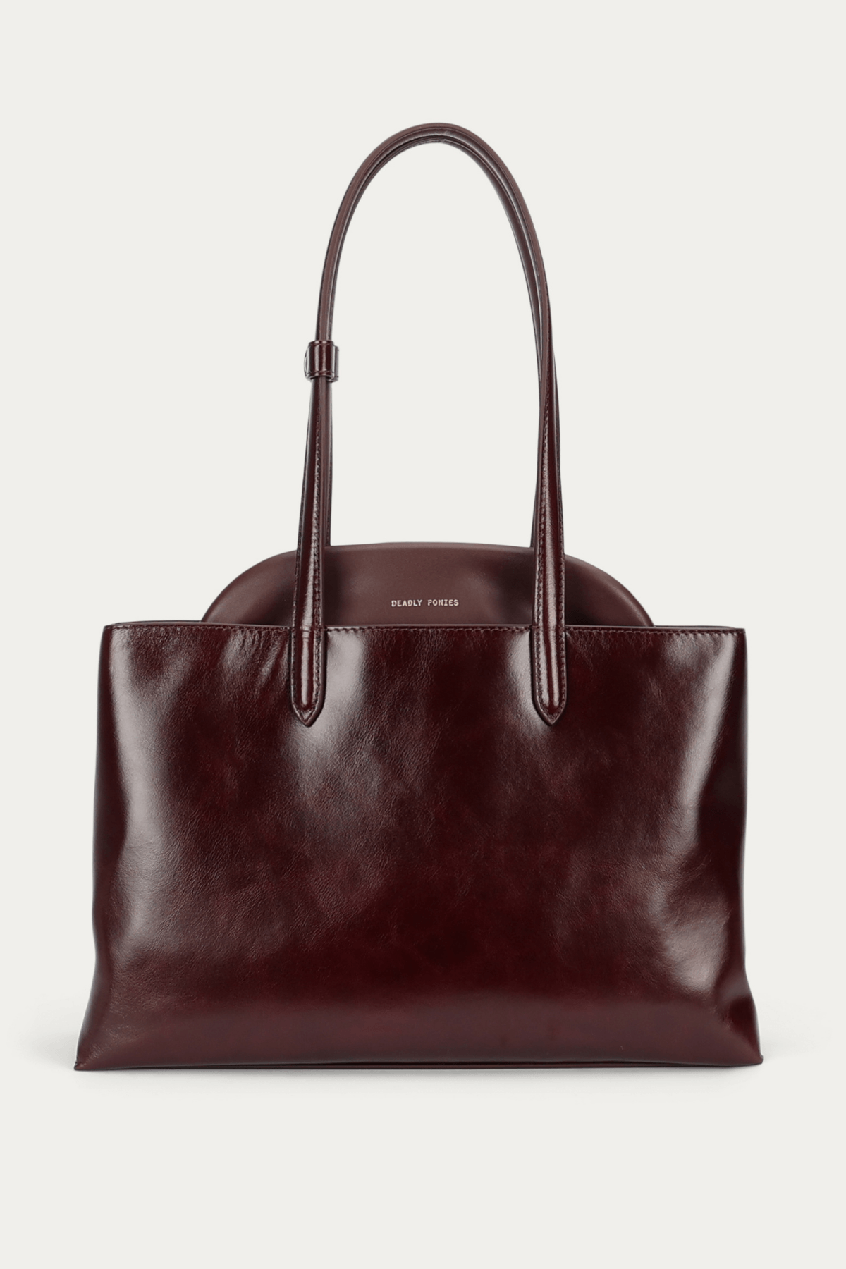 VAULT TOTE DARK CHERRY GLOSS