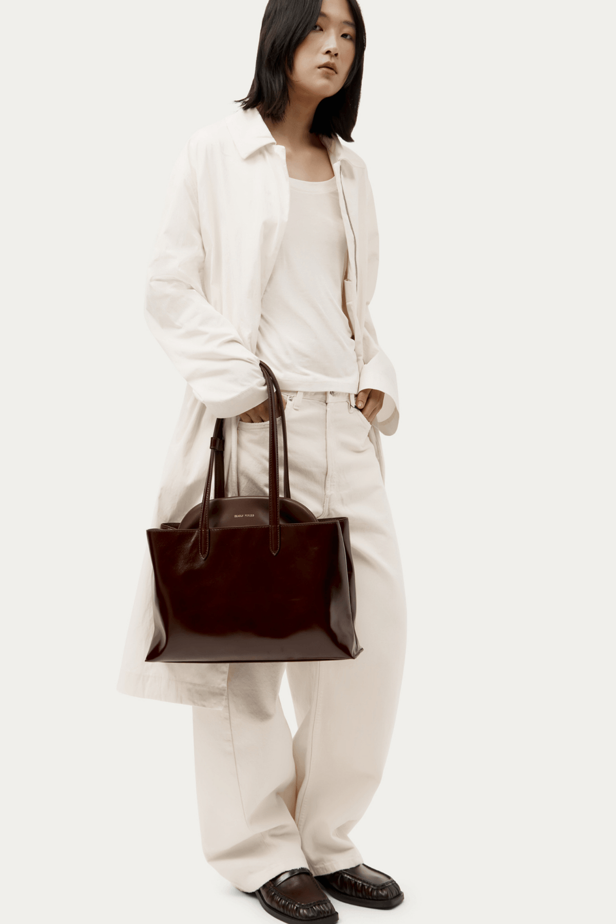 VAULT TOTE DARK CHERRY GLOSS