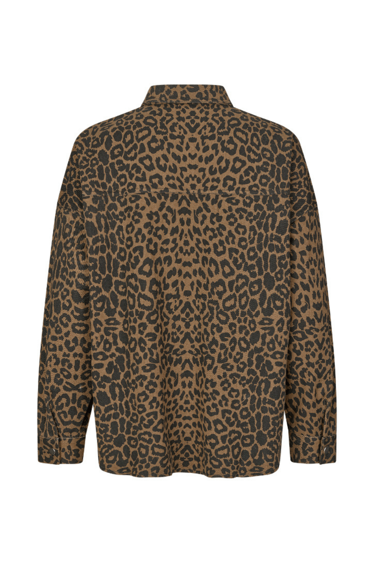 VEIDA SHIRT LS LEOPARD PRINT