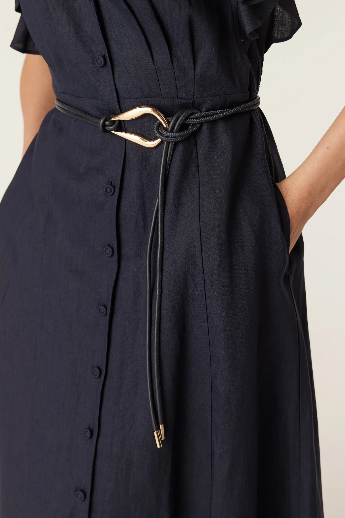 VENETIAN BELT NAVY