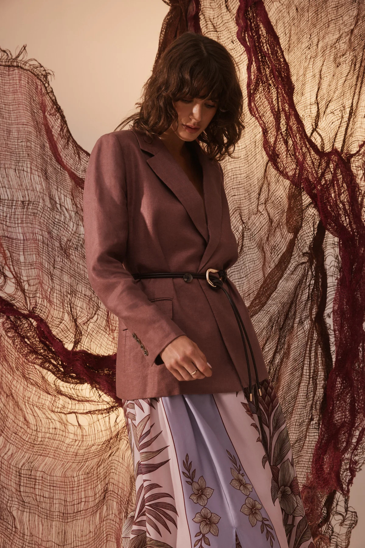 VENETIAN BELT CHOCOLATE