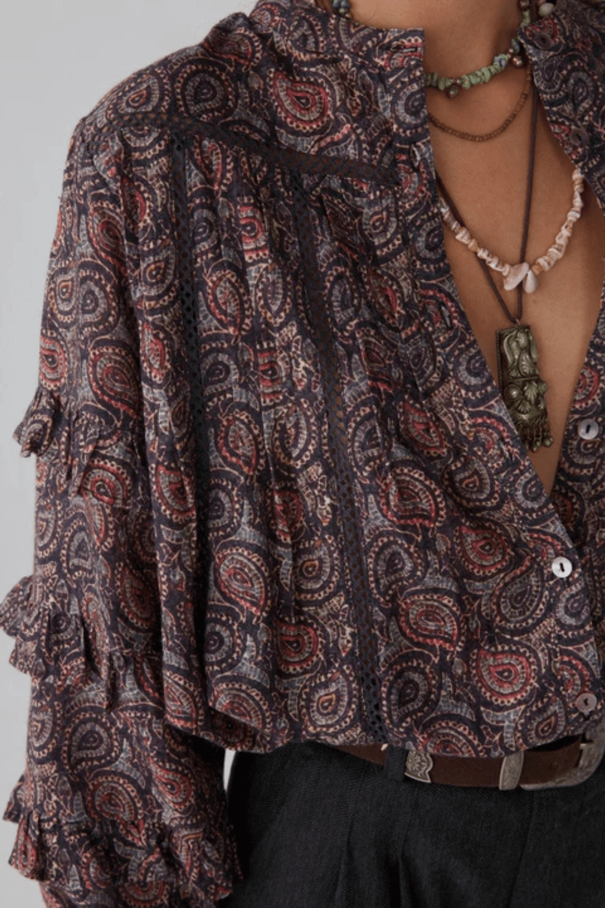 VENICE BLOUSE STARRY NIGHT