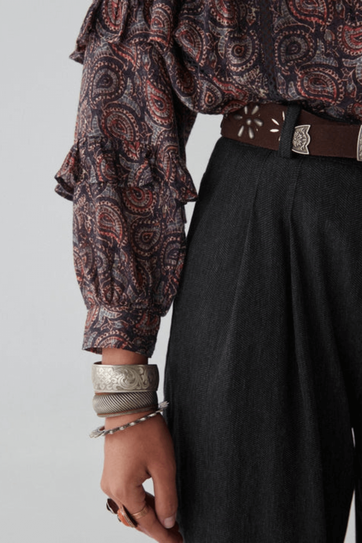 VENICE BLOUSE STARRY NIGHT