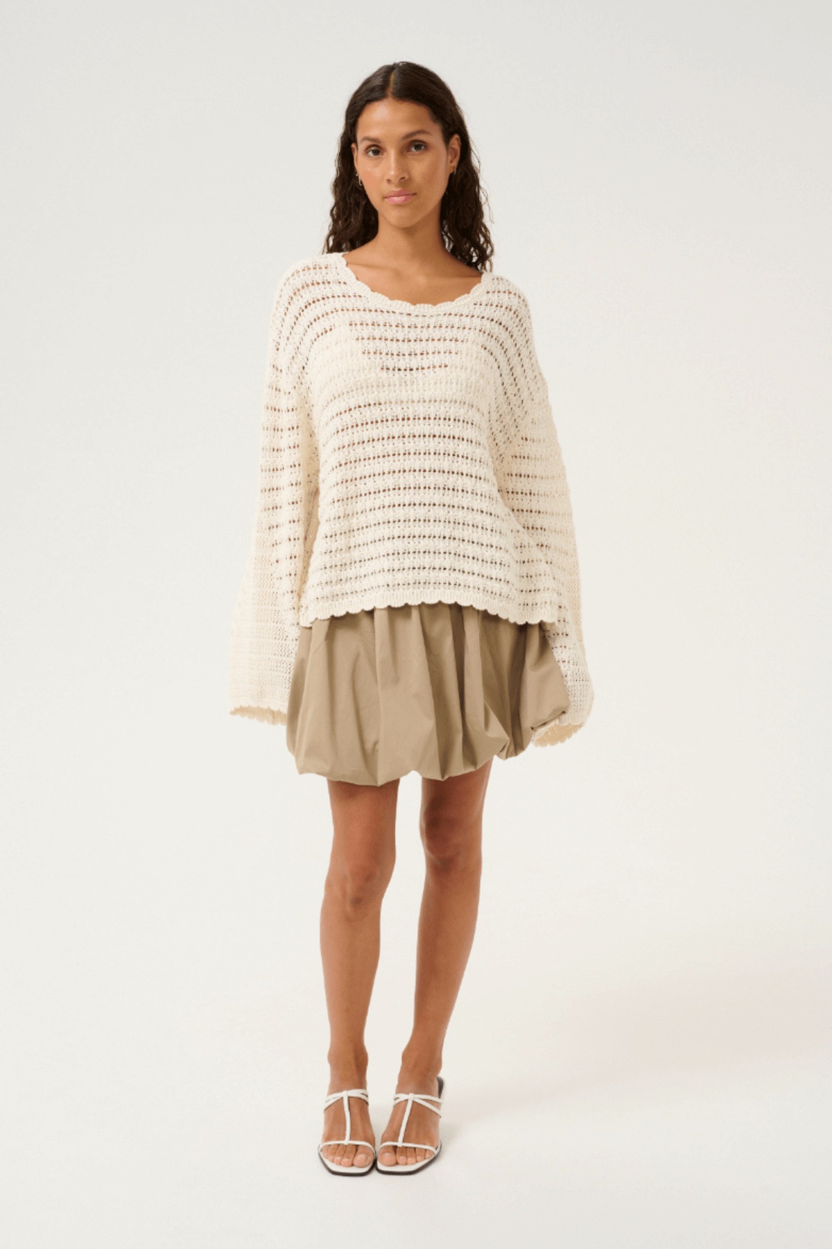 VENUS PULLOVER EGRET