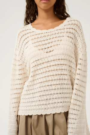 VENUS PULLOVER EGRET