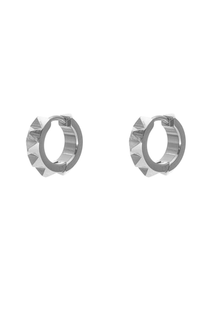 VERGE EARRINGS SILVER