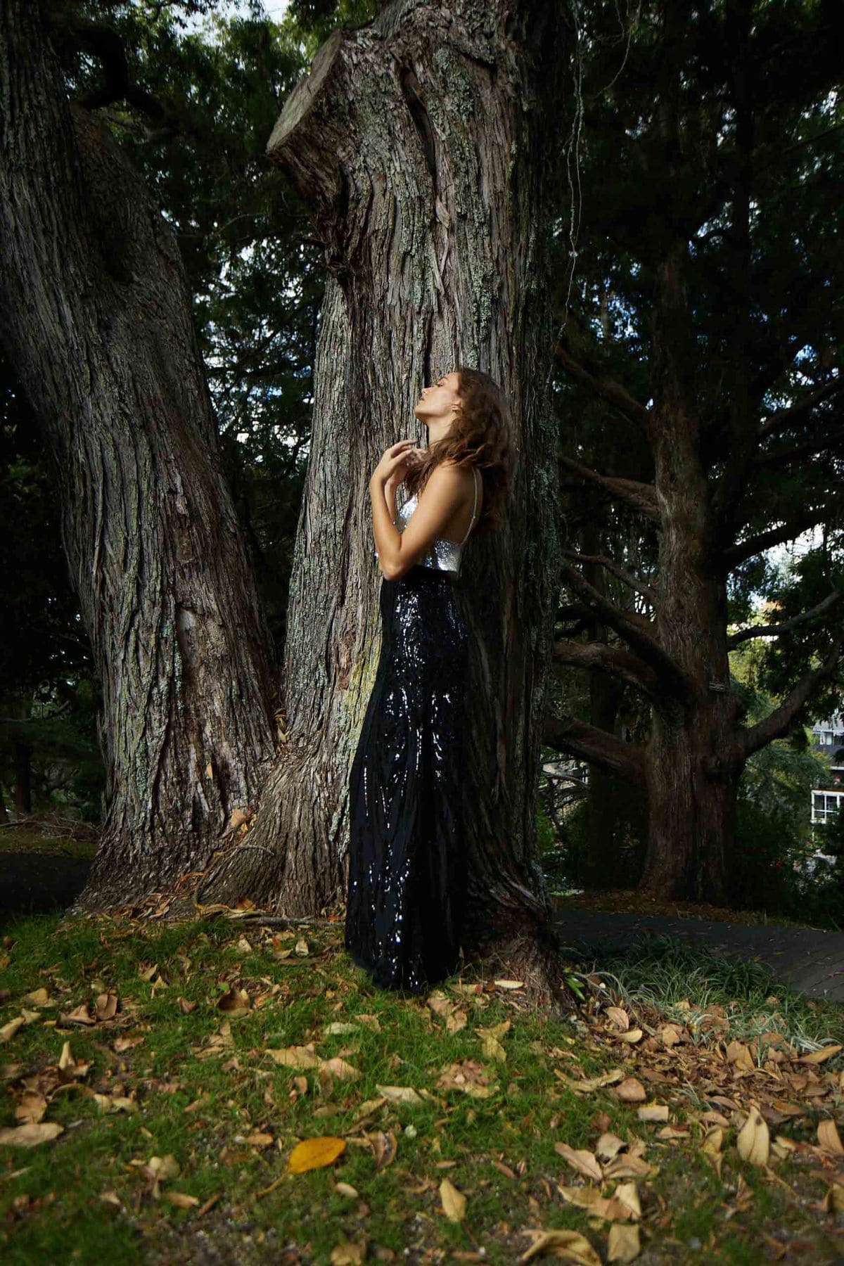 VERSAILLES SKIRT BLACK