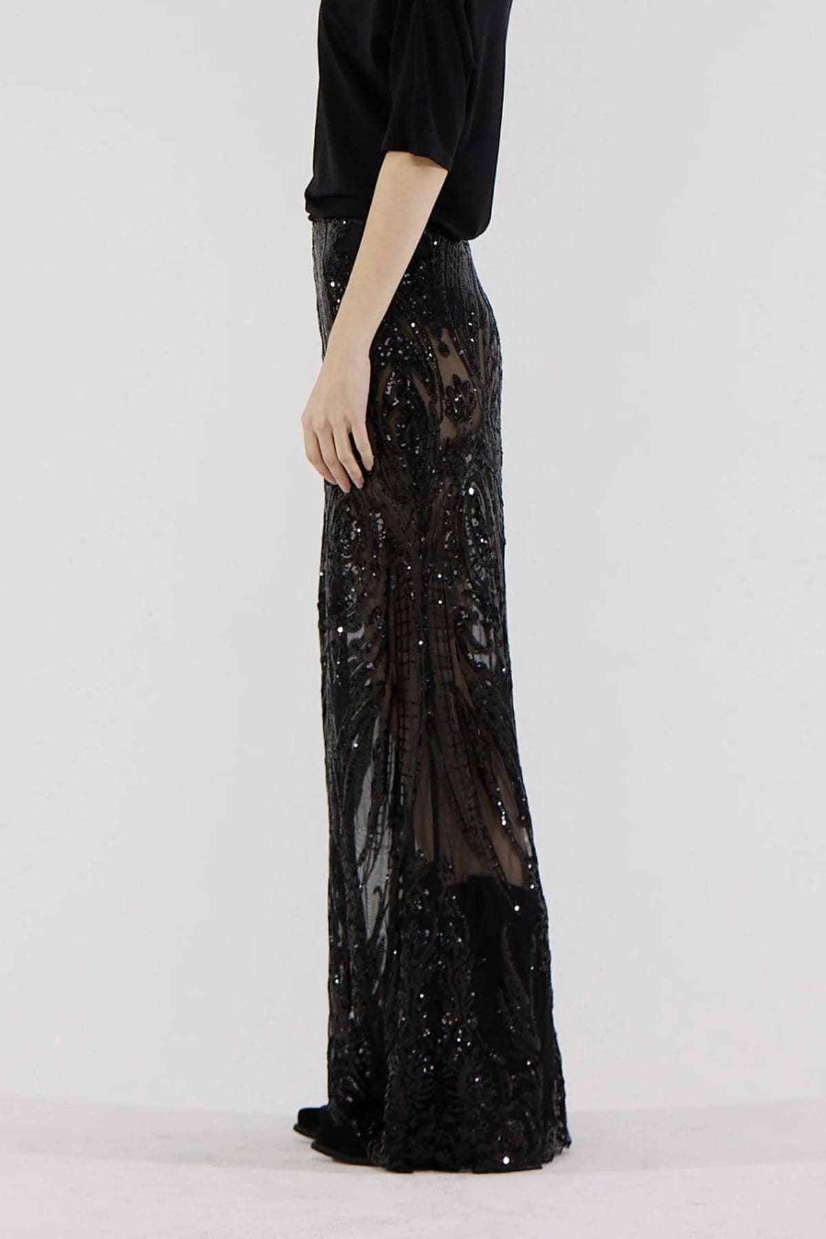 VERSAILLES SKIRT BLACK