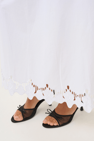 VICTORIA SKIRT BRIGHT WHITE