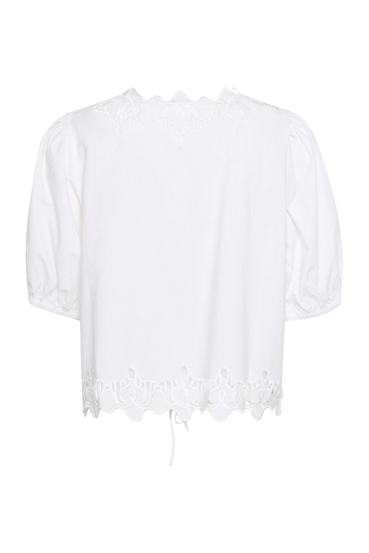 VICTORIA BLOUSE BRIGHT WHITE