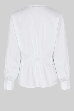 VIKTORIA STUD SHIRT WHITE