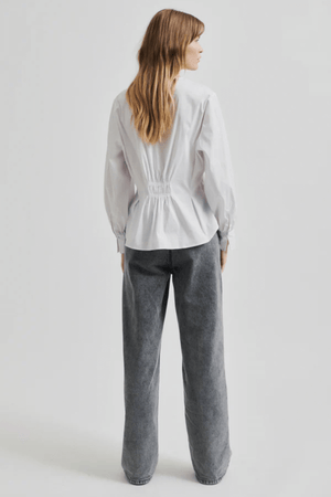 VIKTORIA STUD SHIRT WHITE