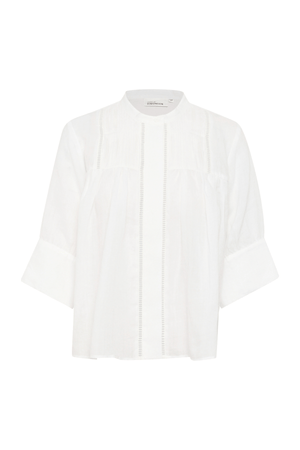 VILDE BLOUSE BRIGHT WHITE