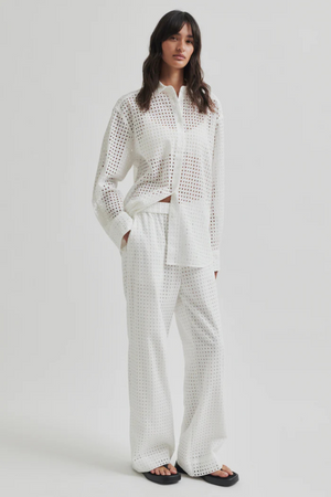 VILLA CHECK SHIRT WHITE