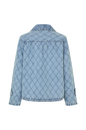 VIOLA QUILTED JACKET WASHED DENIM
