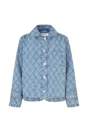 VIOLA QUILTED JACKET WASHED DENIM
