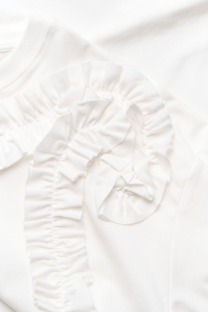 VIVIAN TEE BRIGHT WHITE