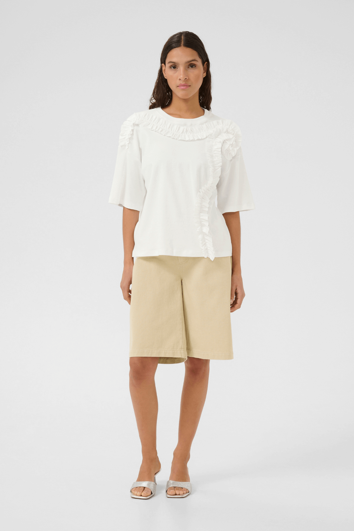 VIVIAN TEE BRIGHT WHITE