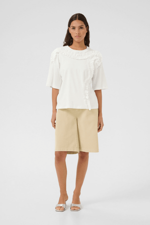 VIVIAN TEE BRIGHT WHITE
