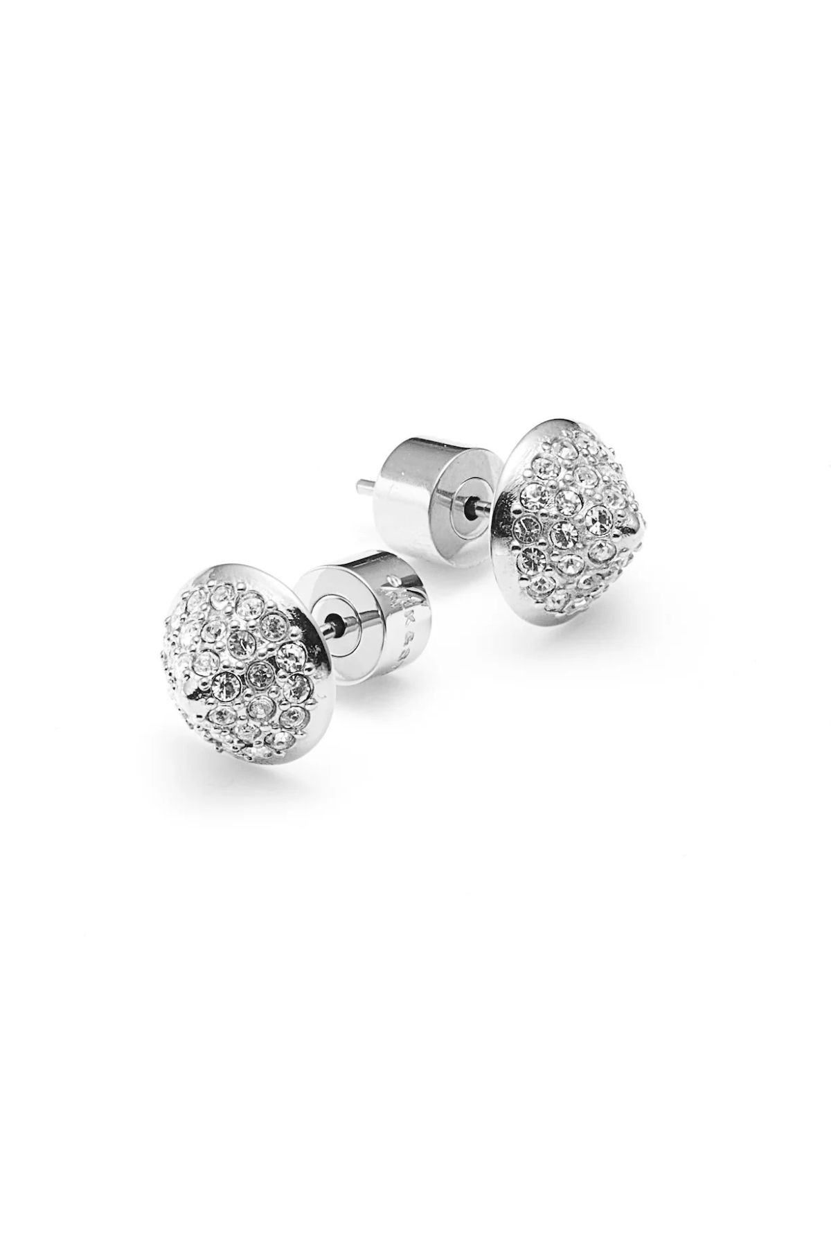 VOLTAGE STUDS SILVER/CZ