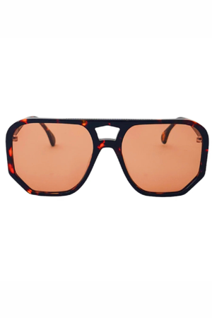 WAGER SUNGLASSES BROWN TORT TO ORANGE