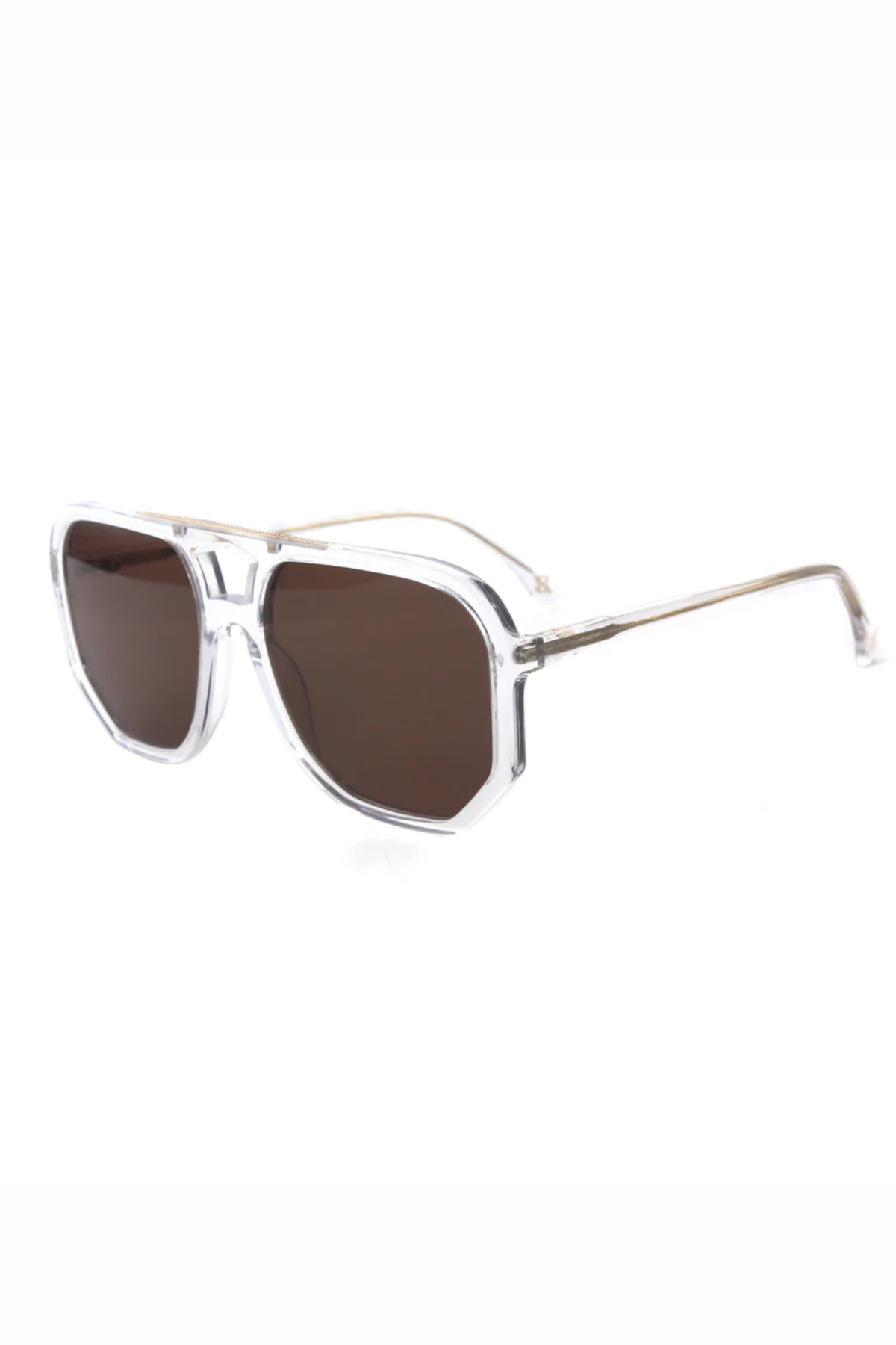 WAGER SUNGLASSES CRYSTAL BROWN