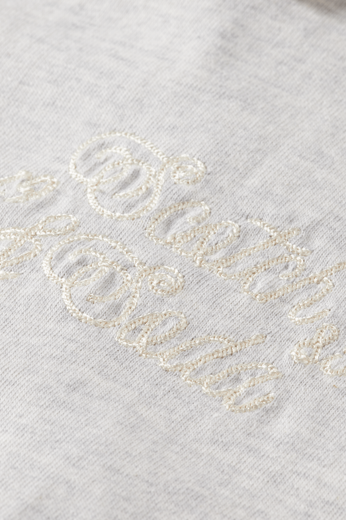 WAISTED POLO T-SHIRT LIGHT GREY MELANGE