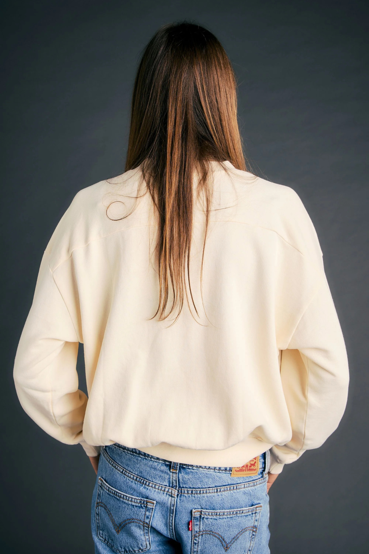 WEATHER SHOP SWEATSHIRT ECRU
