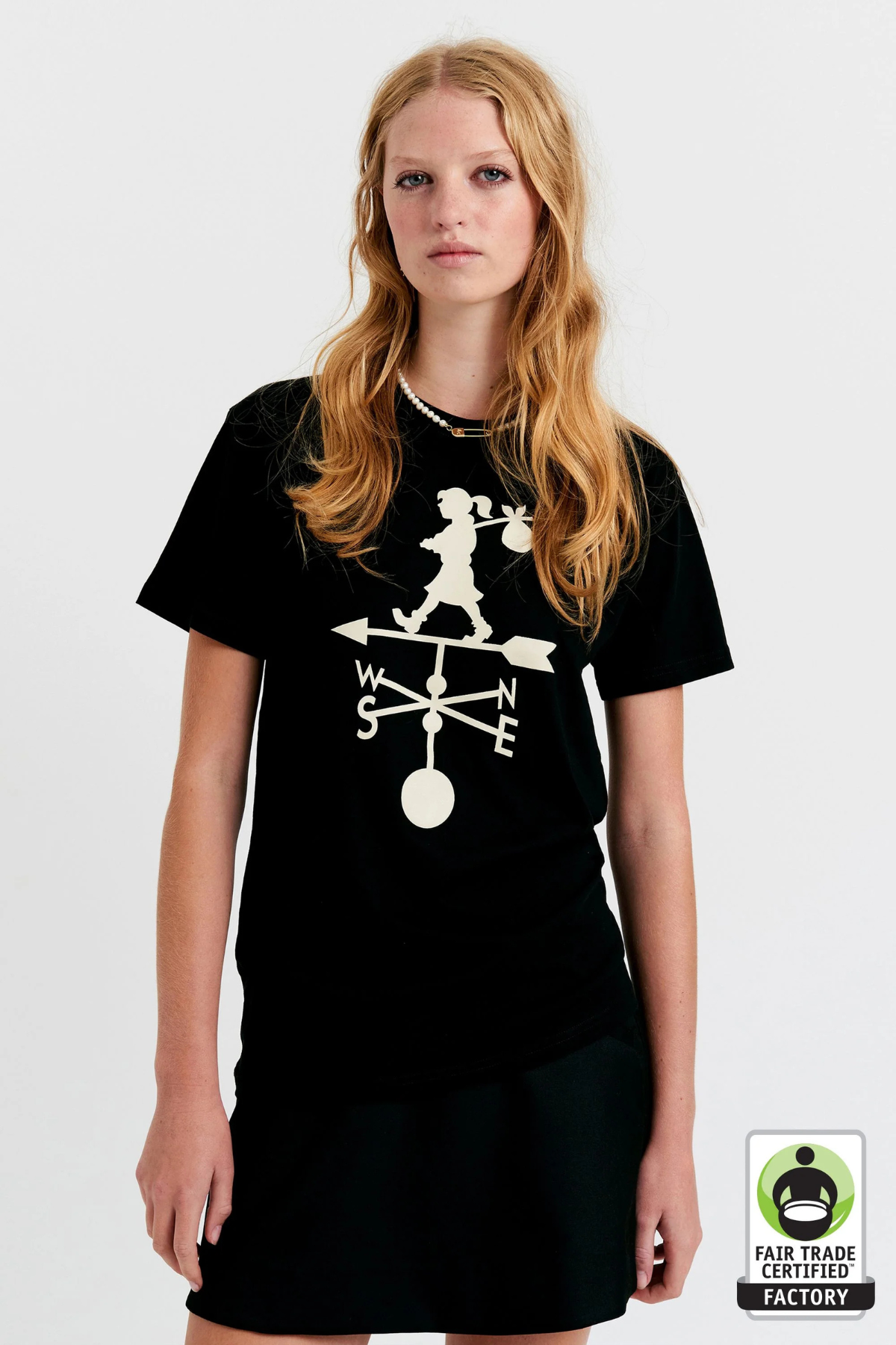WEATHER SHOP T-SHIRT BLACK